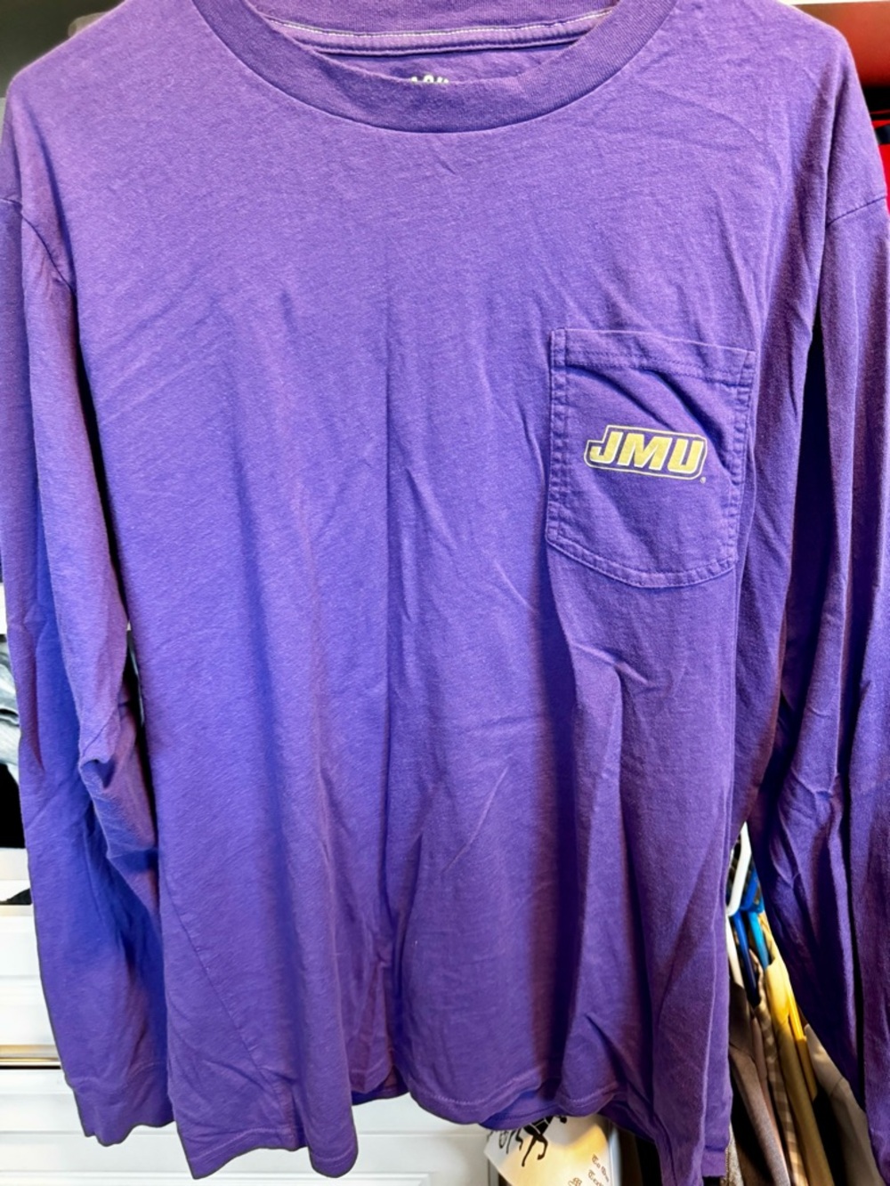 League James Madison University JMU Long Sleeve Tee XL